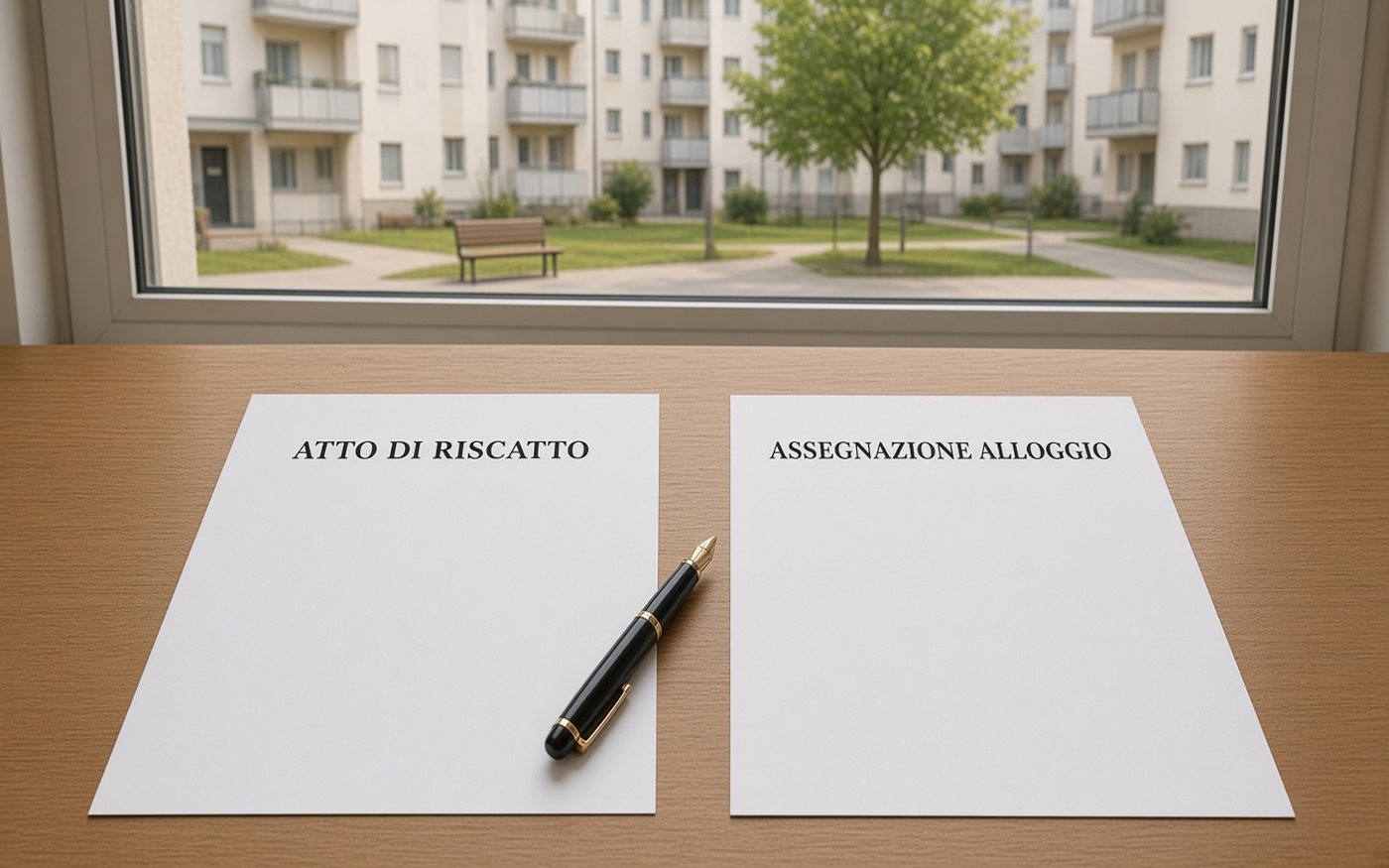 Atto di riscatto e assegnazione alloggio